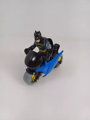 Imaginext DC Batman Figure + Batbike Batcycle • £4.99