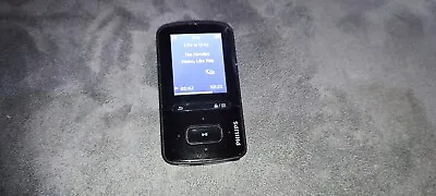 Philips GoGear Vibe Portable MP3 Music Player Purple 8GB • £25.99
