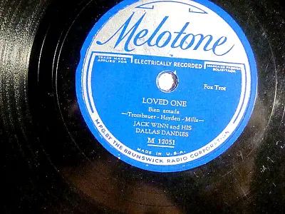 $19.99 • Buy 78 : Melotone 12051-bix Beiderbecke/ Irving Mills -loved One / St. Louis Blues