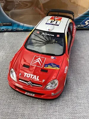 1:18 Citroen Xsara T4 WRC-2001. Solido. • £49
