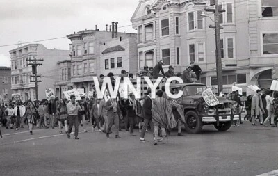 £12.86 • Buy Original 35mm Negatives Lot 1960's Vietnam Parade War Protest Haight-Ashbury