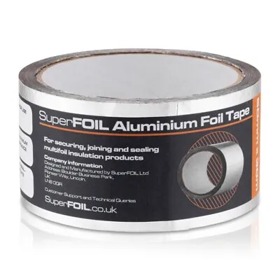 £8.99 • Buy Superfoil Insulation Range  Pipe Wrap Radiator Vapour Membrane Bubble Foil Rolls