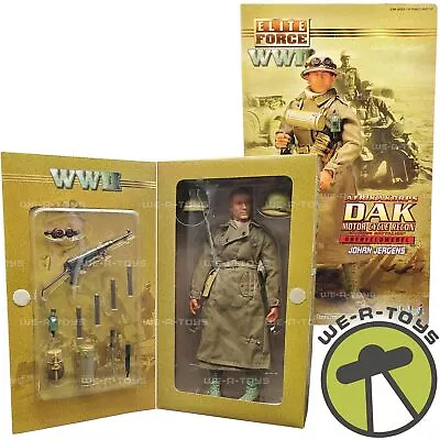 Elite Force WWII Afrikakorps Motor Cycle Recon Figure 2002 Blue Box 21154 NRFB • $124.95