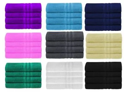 4X Extra Large Jumbo Bath Sheets 100% Premium Egyptian Cotton Soft Towel 500 GSM • £10.99