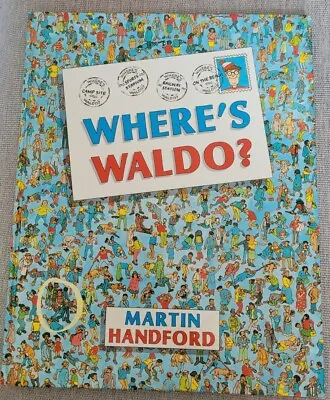 Vintage Where's Waldo? 1987 Martin Handford HC 1st US Edit. Original Banned Nude • $29.74