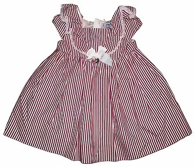 NWT MAYORAL Pink Stripe Dress Size 9 Months • $30