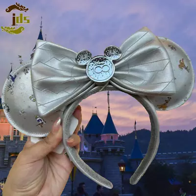 Disney Parks Loungefly 100 Years Minnie Mouse Ears Headband Mickey Pluto Goofy • $20.99