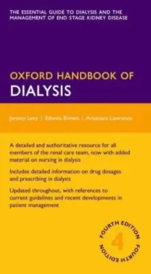 Oxford Handbook Of Dialysis Edwina Lawrence Anastasia Levy Je • $18.58