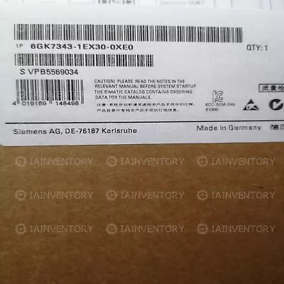 1PC New Siemens 6GK7343-1CX10-0XE0 Next Day Air Available • $391.97