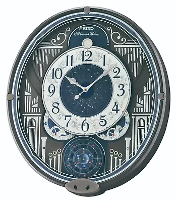 Seiko Musical Melodies In Motion Marionette Clock  QXM393N Our Price £310.50 • £310.50