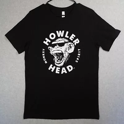 Howler Head Shirt Mens Medium Whiskey Monkey Black Short Sleeve Cotton Graphic • $13.98