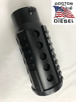 Doctor Diesel USA AR-15 Style 5 -6  5in - 6in Black Stainless Steel Exhaust Tip • $112.49