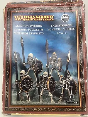 Warhammer Fantasy - Old World Skeleton Warriors X5 Opened Box • $37