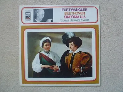 £3.50 • Buy Furtwangler, Beethoven Symphony No.5 LP EMI  HMV  Italian Edition Vienna Phil.LP