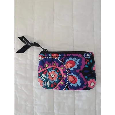 Vera Bradley Paisley Quilted Zipper Coin Purse • $16.99