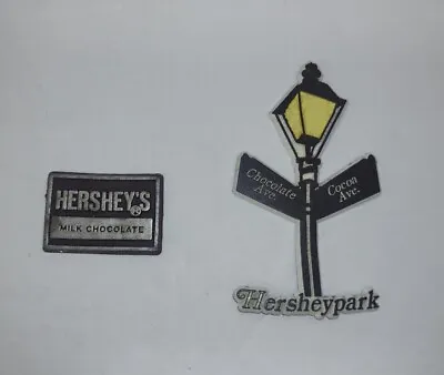 2 Vintage Hersheys Chocolate Advertising Fridge Magnets Refrigerator Decorations • $7.49