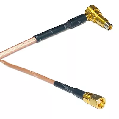 RG316 MS-156 MALE ANGLE To SMC FEMALE RF Cable Rapid-SHIP LOT • $10.74