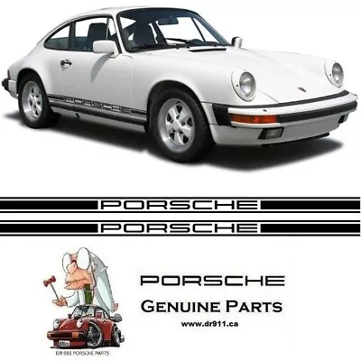 Porsche Side Script Decals 911 914 944 Boxster Cayman Oer  • $186.31