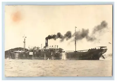 1941 S.S. Silver Sword Liner Sword Steamship Line Real Photo SP1 • $37.50