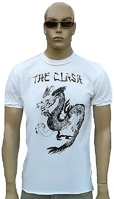 £36.58 • Buy Vintage Amplified The Clash Dragon Rock Star Stitched Outside Vip Shirt XL/XXL