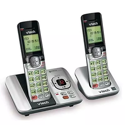 VTech CS6529-2 DECT 6.0 Phone Answering System With Caller ID/Call Silver • $35.01
