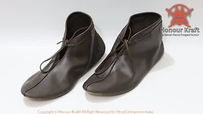 Medieval Shoes Haithabu Leather Shoes For Viking Renaissance • $64.99