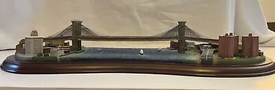 Danbury Mint Brooklyn Bridge New York City 21  Diorama W/COA No Orig Box • $60