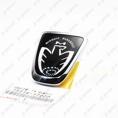 JDM Genuine  TOYOTA  MR2 Spyder MR-S Midship Runabout  Front Bumper Emblem Badge • $52