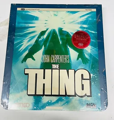 NEW SEALED 1983 John Carpenter's THE THING RARE HorrorVideo/Laser Disc MCA • $95