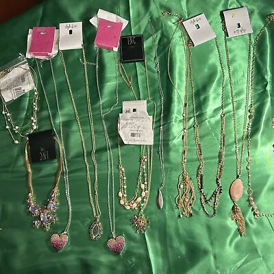 STYLE & CO Beaded Mixed Brands Necklace Macy’s Jewelry Return 12 Pc Nice Lot • $160