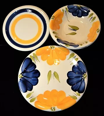 MAXAM Hand Painted  Italian Daisy  &  MAX4  Ceramic Dinnerware. Made In Italy. • $5.95