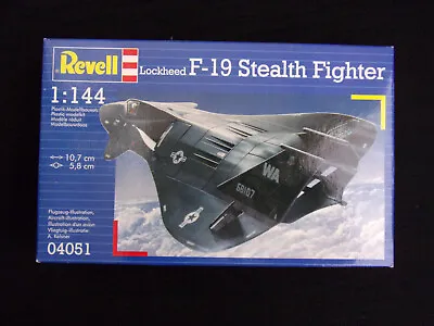 F-19 Stealth Fighter 1:144 Revell 04051 Plastik Model • $27.99