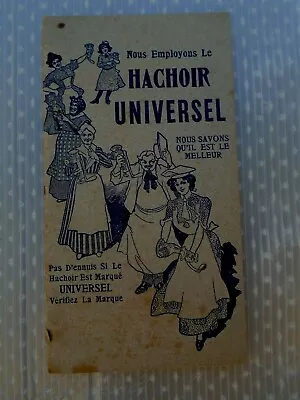 Le Hachoir Universal Small Booklet  • $8.56