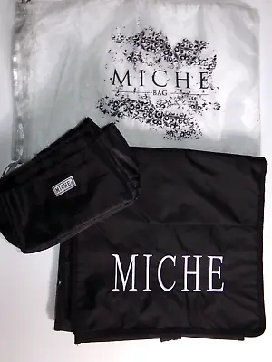 Miche Black Closet Organizer Purse Organizer Gauze Bag Space Saving • $21.95