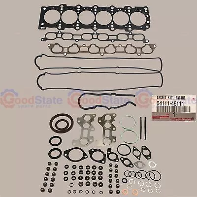 Genuine Toyota Verossa JZX110 1JZ GTE 2.5 Petrol Engine Overhaul Gasket Kit • $548.86