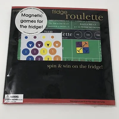 Fridgeplay Fridge Roulette Magnetic Game For The Fridge  • $4.95