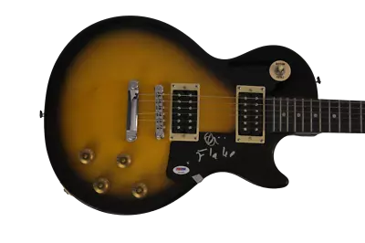 Oliver Riedel & Flake Signed Autograph Gibson Les Paul Guitar Rammstein Psa Coa • $3831.93