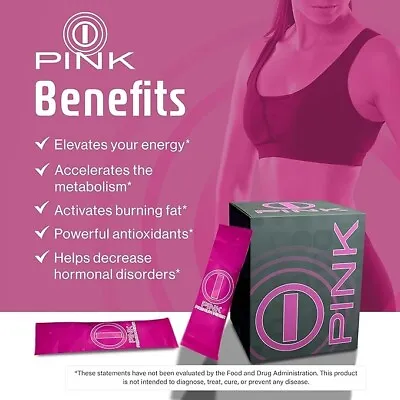 Official BHIP PINK For Women I-PNK Energy Drink All Natural Weight Loss • $75