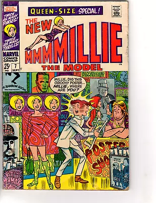 Millie The Model Annual # 7 (GD/VG 3.0) 1968 • $15.95