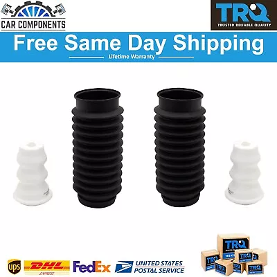 TRQ New Front Or Rear Strut Bellow 2pc Pair Kit For 1983-2018 Acura Audi Chevy • $30.95