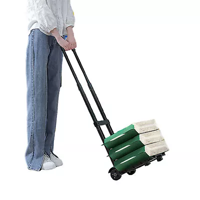 60kg Heavy Duty Folding Sack Truck Industrial Hand Trolley Warehouse Car Cart • $89.87