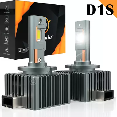 D1S D1R D1C LED Headlight Bulbs 80W 6000K White Replace HID Conversion Lamp • $39.99