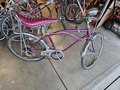 Vintage 1967 Sears Spyder 5 Speed 24  Muscle Bike Huffy Western Flyer Murray  • $550