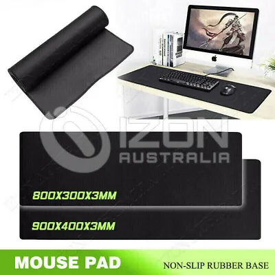$19.99 • Buy Large Size Gaming Mouse Pad Desk Mat Extended Anti-slip Rubber Speed Mousepad AU