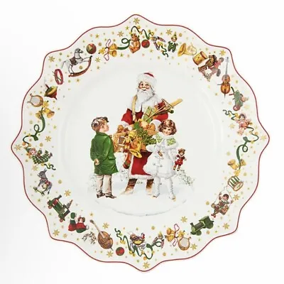 Villeroy & Boch Toys Delight Annual Christmas Salad Plate 2021 9.5” # 2645 New • $39.99
