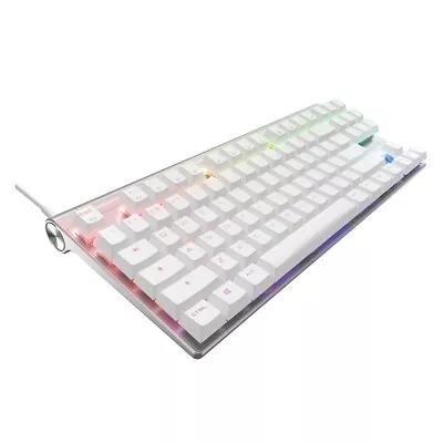 Cherry MX 8.0 RGB Gaming Mechanical Keyboard Silver/White - MX Blue Switch • $236.45