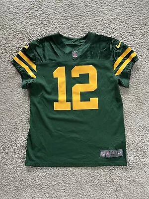 Nike Vapor Elite Jersey NFL Aaron Rodgers 50s MVP Throwback Green Bay Packers • $130