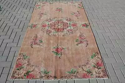 4.4x7.8 Ft Area Rugs Vintage Rug Bedroom Rug Turkish Rug Moroccan Rug • $141.44