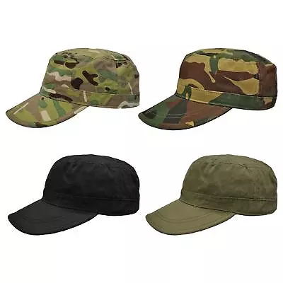 Patrol Cap Army Military Style Stonewash Multicam Camo Olive Black Fishing Hat • £8.99