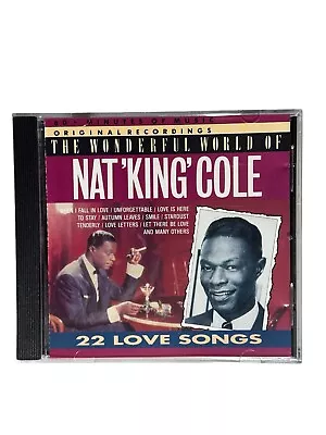 Nat 'King' Cole - 22 Love Songs CD (1991) (U14) • £3.29